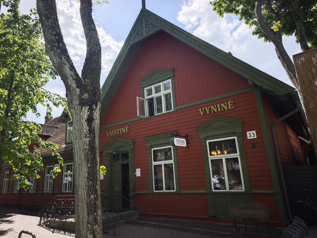 Die historische Apotheke in Palanga