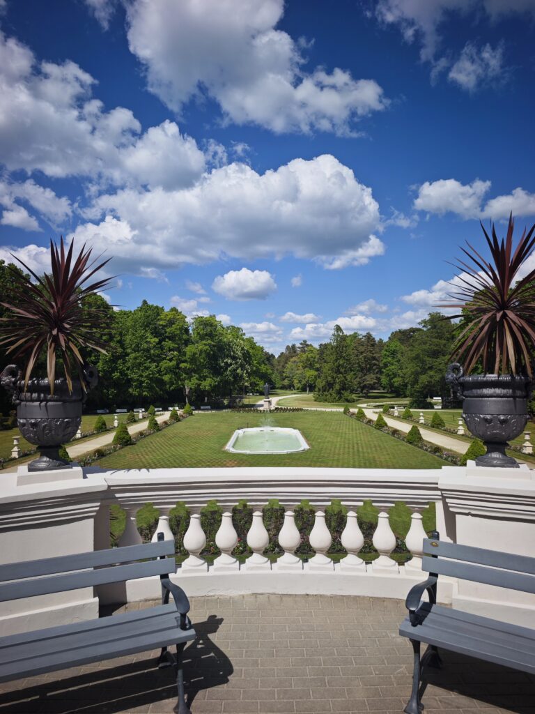 Rund um das Bernsteinmuseum ist der weitläufige Park und der Botanische Garten