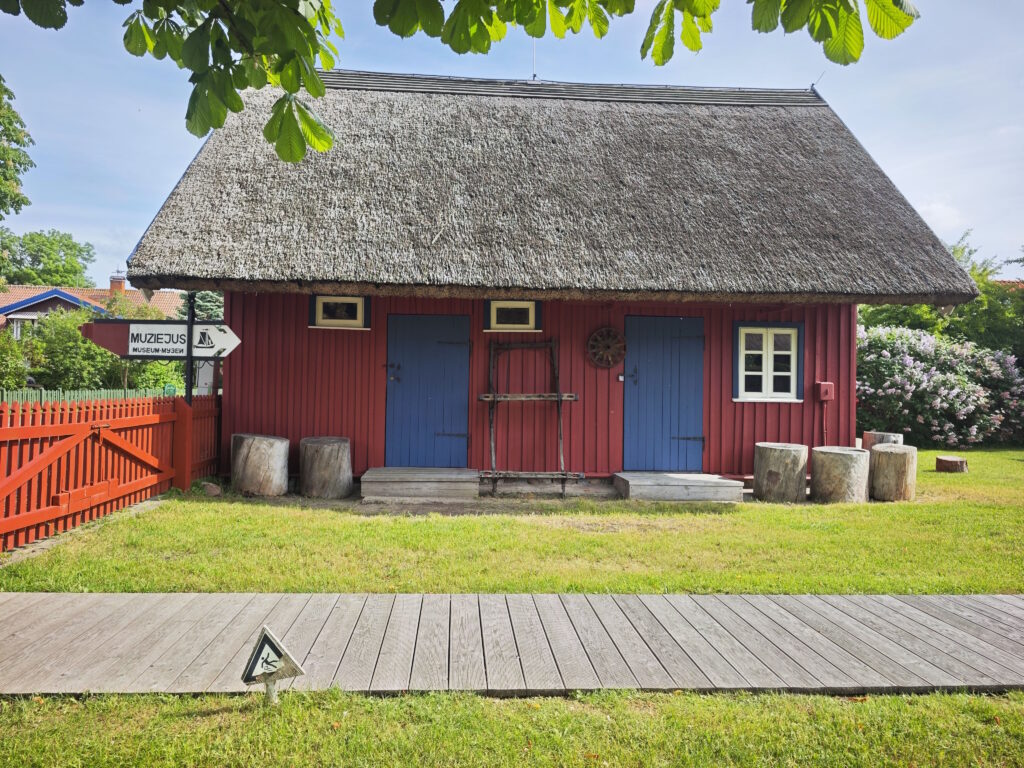 Historisches Fischerhaus in Nida - heute ein Museum