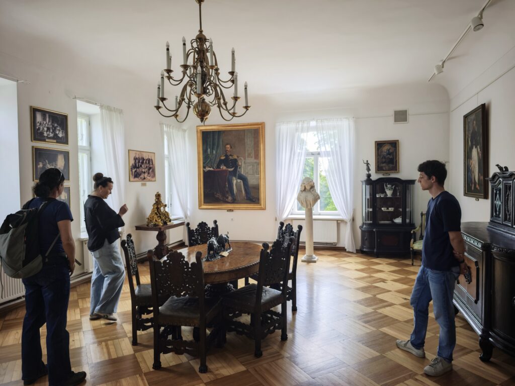 Die ehemaligen Räume der Grafen von Tiškevičius im Kretinga Museum