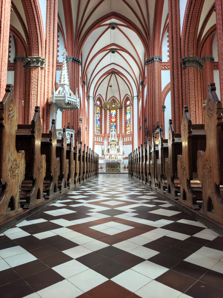 Die sehenswerte Kirche von Palanga