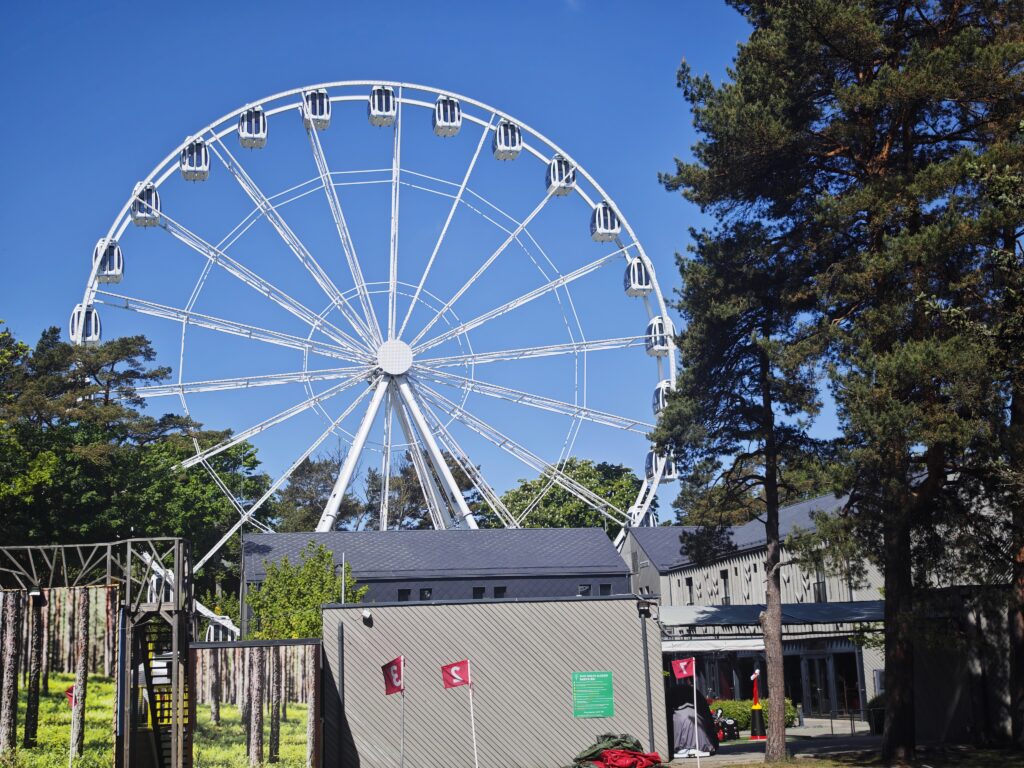 Das Riesenrad von Palanga ist eine Sehenswürdigkeit