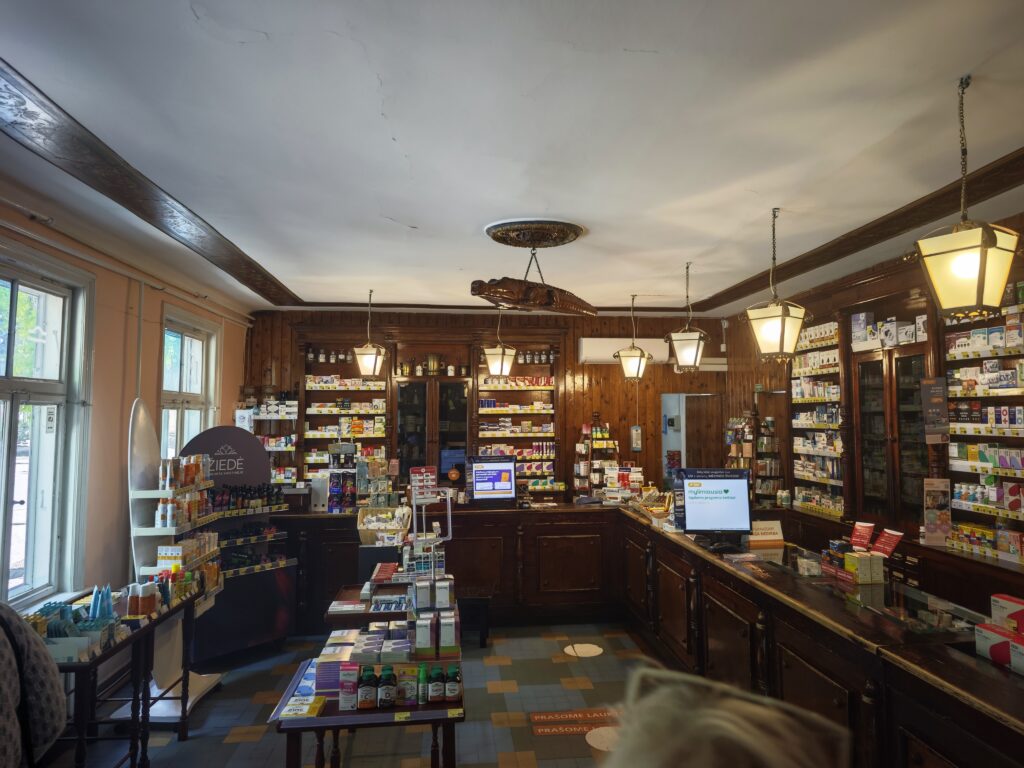 Die historische Apotheke ist eine der Palanga Sehenswürdigkeiten